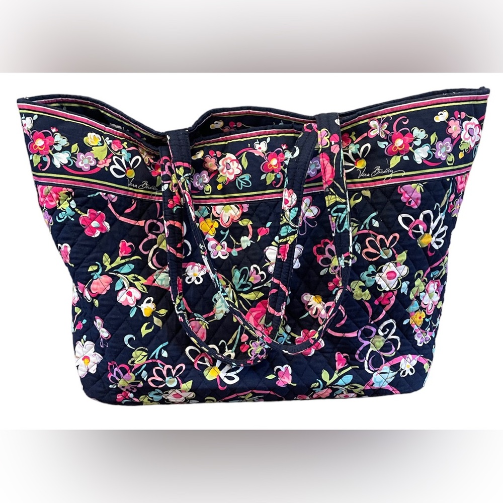 ***OPEN TO OFFERS!! Vera Bradley Navy Blue Weekender Tote Bag